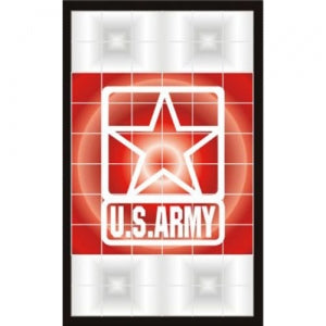 U.S. Army Decal - Tail Light - Star - 2 Decals