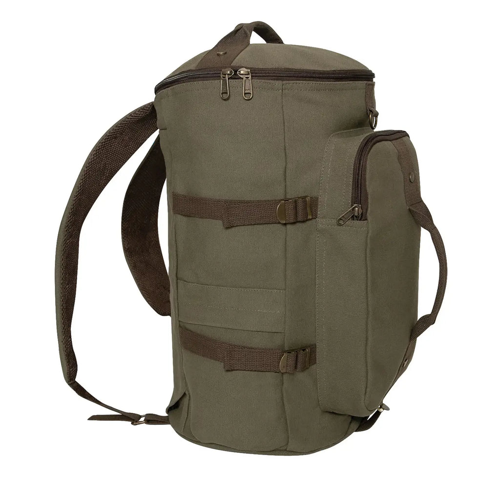 Convertible Canvas Duffle / Backpack - 19"