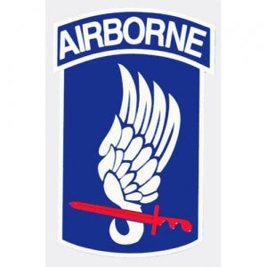 U.S. Army Decal - 2.5" x 3.8" - Airborne 173rd