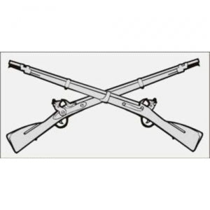 U.S. Army Decal - 4.75 x 2.3" - Infantry Rifles