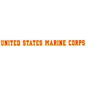 U.S. Marines Decal - 17" - USMC - Strip