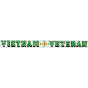 Veteran Decal - Vietnam - 18" Strip Sticker