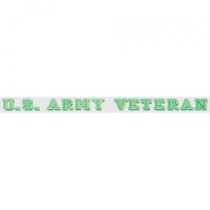 Veteran Decal - "U.S. Army Veteran" - 18" Strip