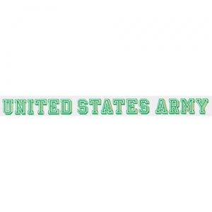 U.S. Army Decal - 18" - "United States Army" Strip