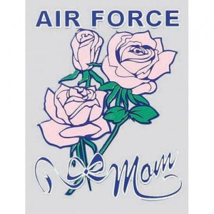 U.S. Air Force Decal - 3" x 4" - "Air Force Mom"