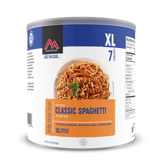 Mountain House #10 Can MRE | Spaghetti with Meat Sauce