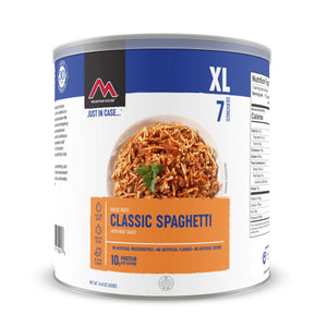 Mountain House #10 Can MRE | Spaghetti with Meat Sauce