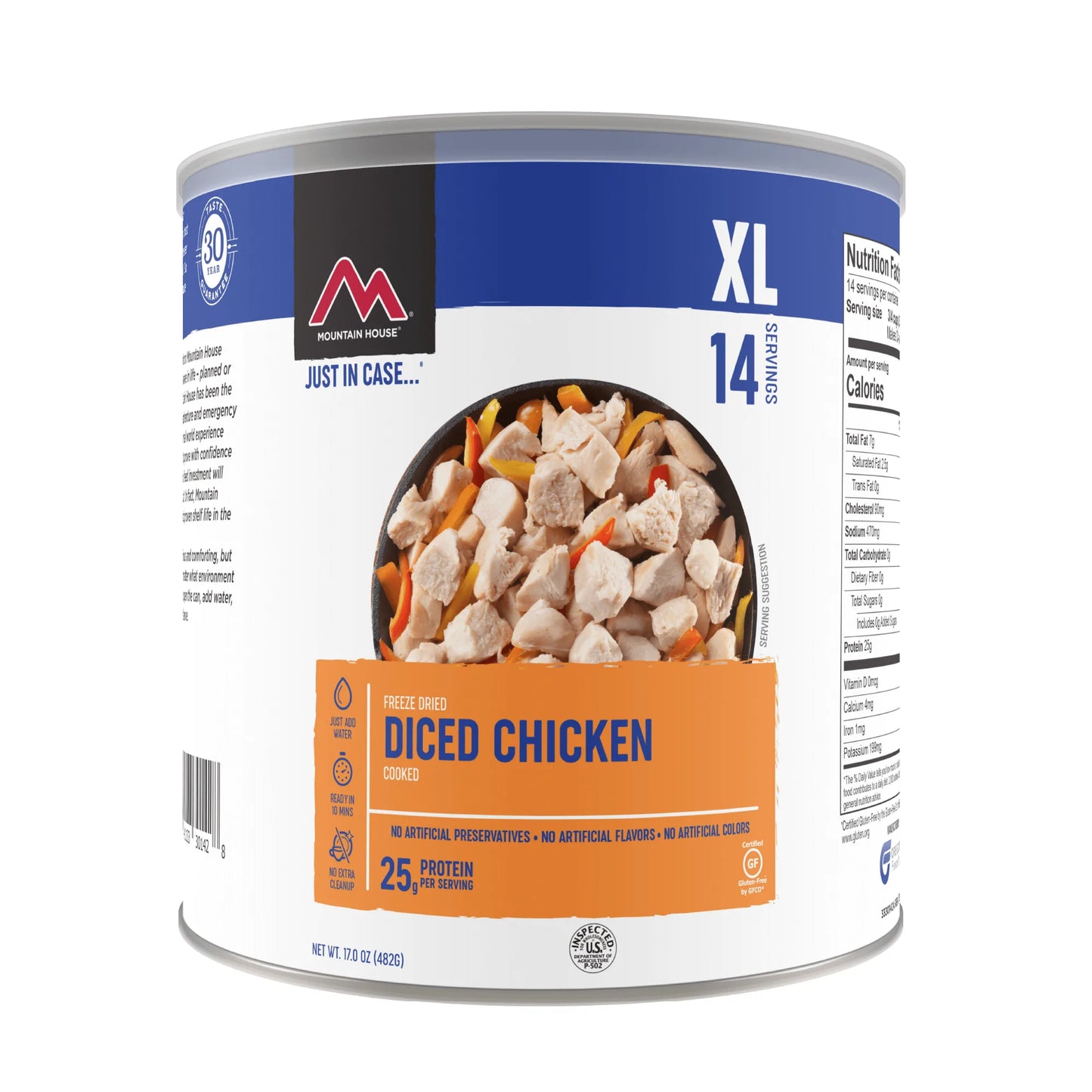 Mountain House #10 Can MRE | Diced Chicken