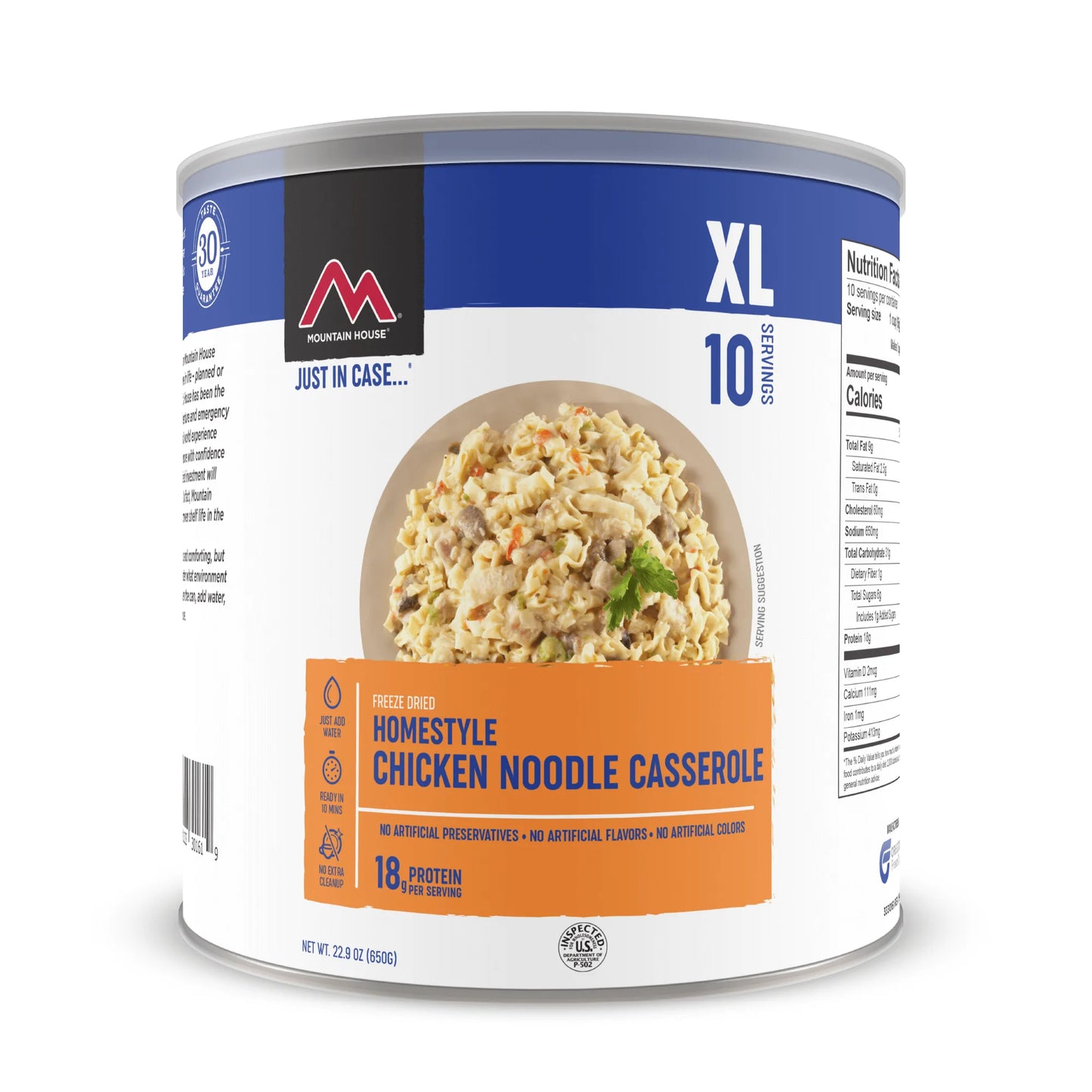 Mountain House #10 Can MRE | Chicken Noodle Casserole