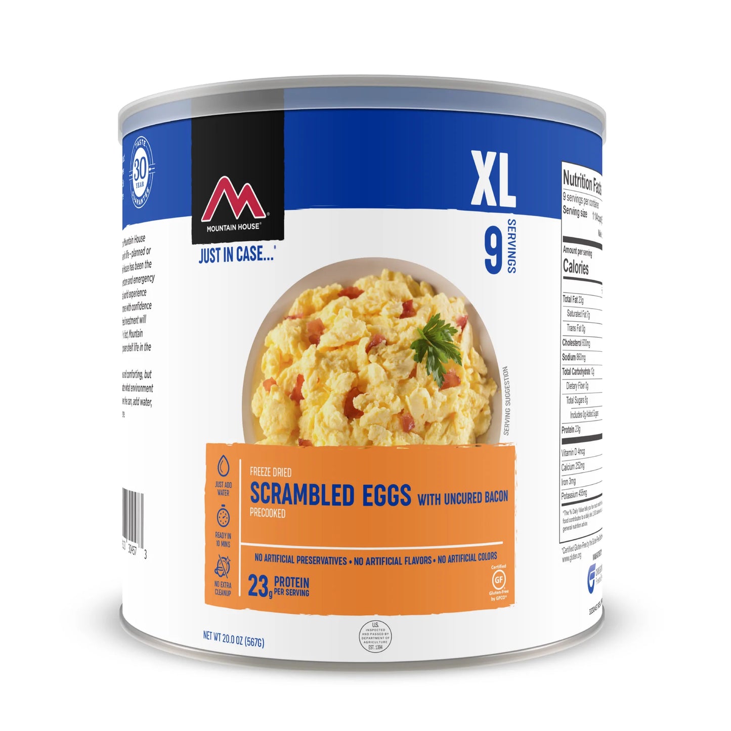 Mountain House #10 Can MRE | Scrammbled Eggs with Bacon