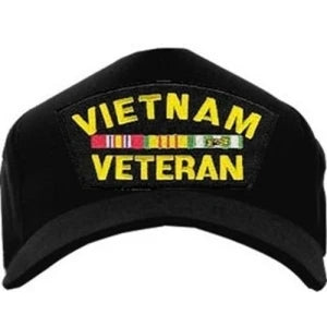 Veteran ID Ballcap - Vietnam Veteran 3 Ribbons
