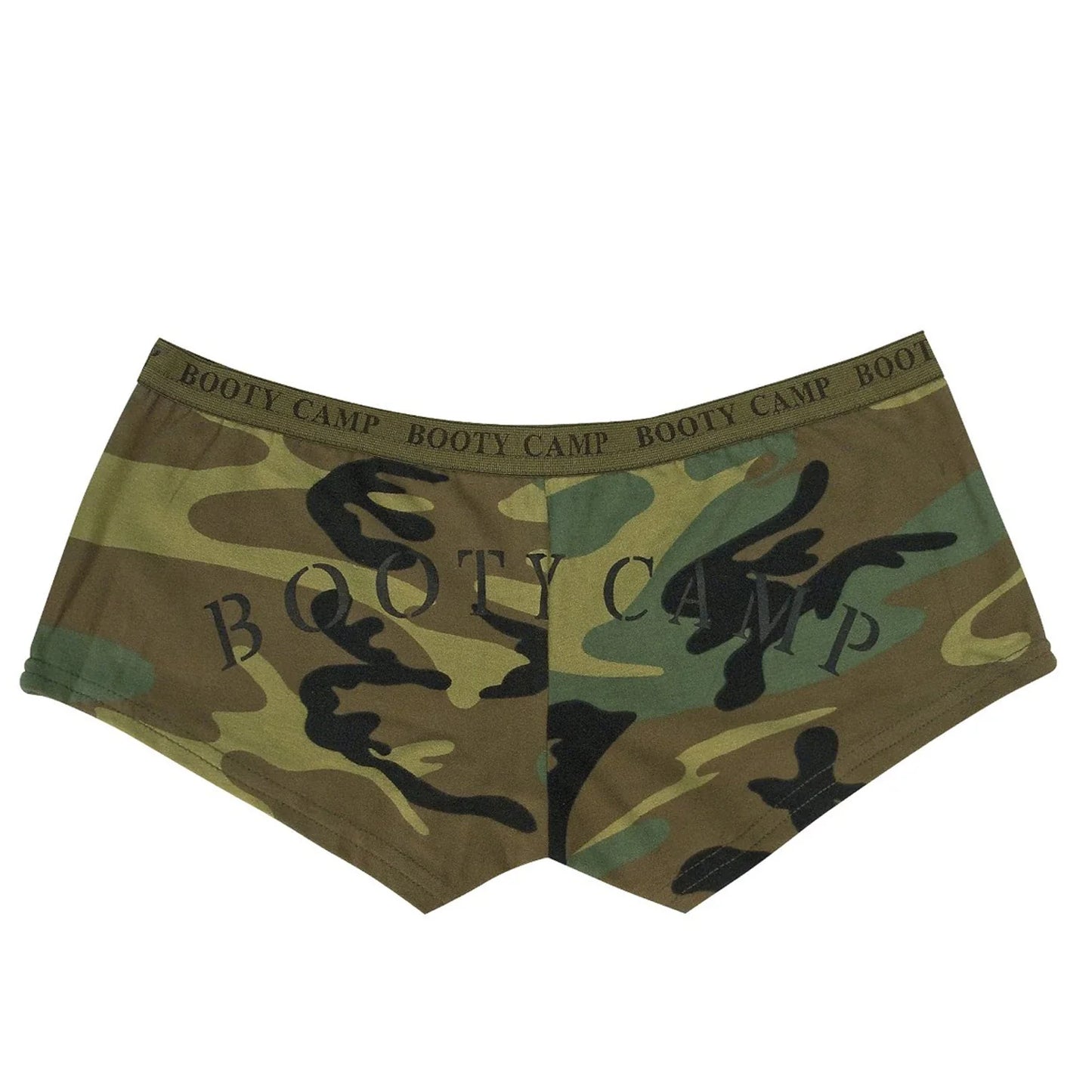 Rothco | Woodland Camo "Booty Camp" Booty Shorts