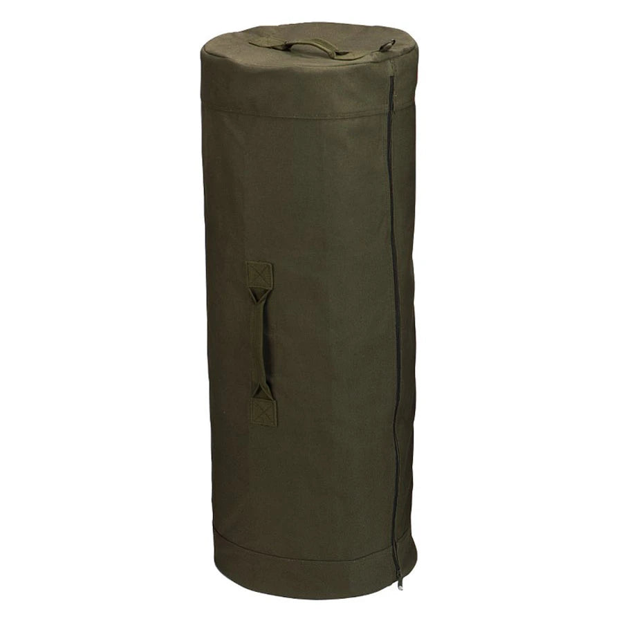 Rothco | Canvas Duffle Bag with Side Zipper - 25" x 42"
