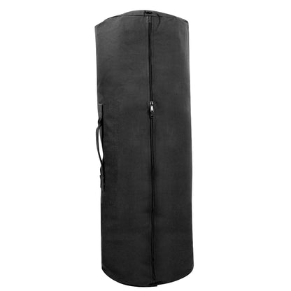 21"x36" 84L Canvas Duffle Bag with Side Zipper – Heavyweight Cotton Canvas Military Duffle Bag