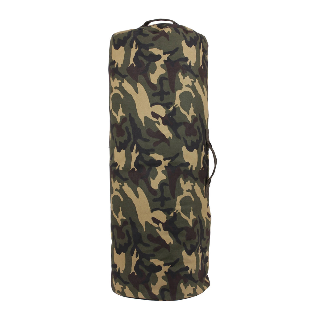 Rothco | Canvas Duffle Bag with Side Zipper - 25" x 42"