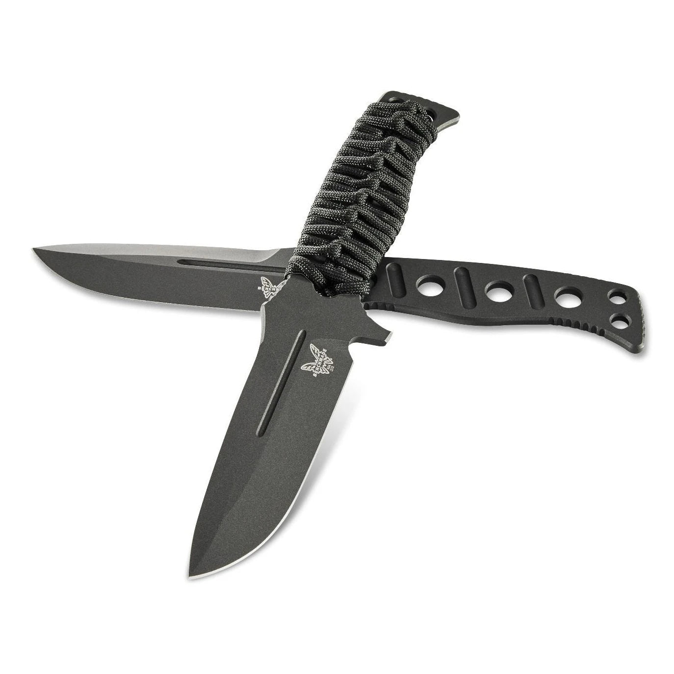 Benchmade | Fixed Adamas Plain Edge Knife | Black