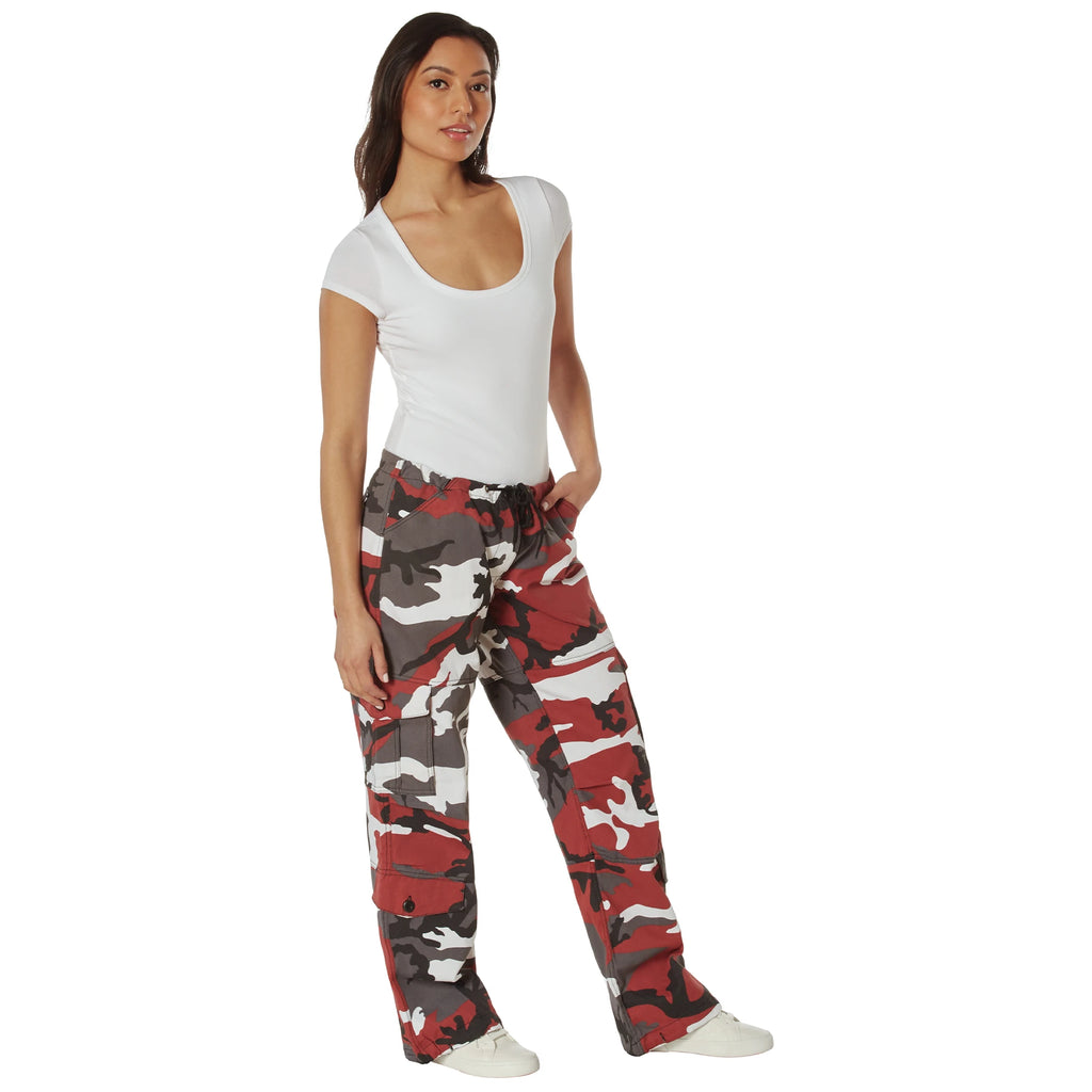 Rothco | Women's Paratrooper Red Camo Fatigues