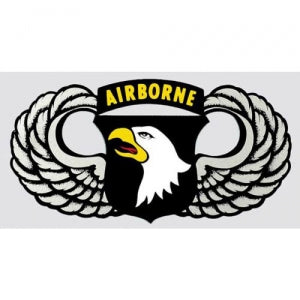U.S. Army Decal - 5" - 101st Airborne Wings