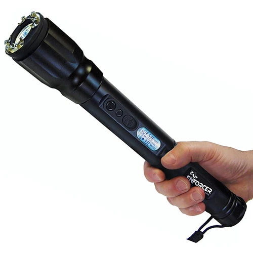 Stun Gun Flashlight: ZAP Enforcer  - 2 Million Volt Extreme