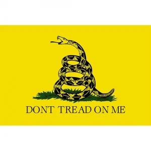 Don't Tread on Me Embroidered double-sided Flag - 3' x 5'