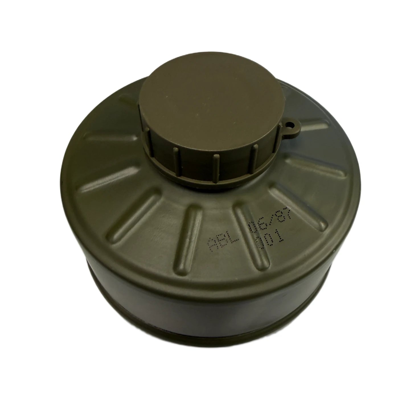 40mm NATO Gas Mask Filter – Belgian Army ABL, Unissued