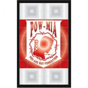 POW/MIA Decal - Tail Light - POW/MIA - 2 Decals