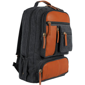 Fox | Classic Retro Cantabrian Excursion Rucksack w/Leather