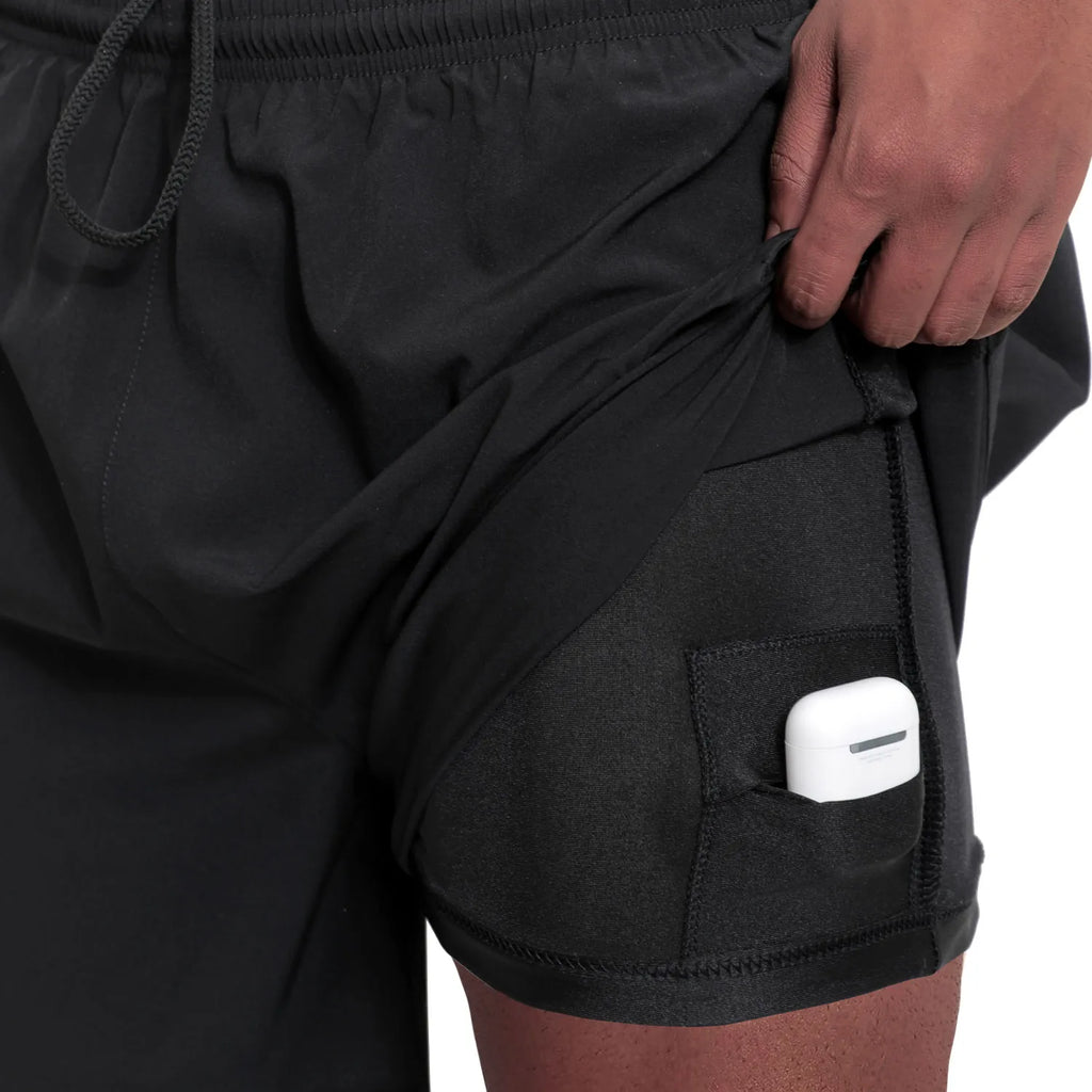 Rothco | Black Physical Training PT Shorts