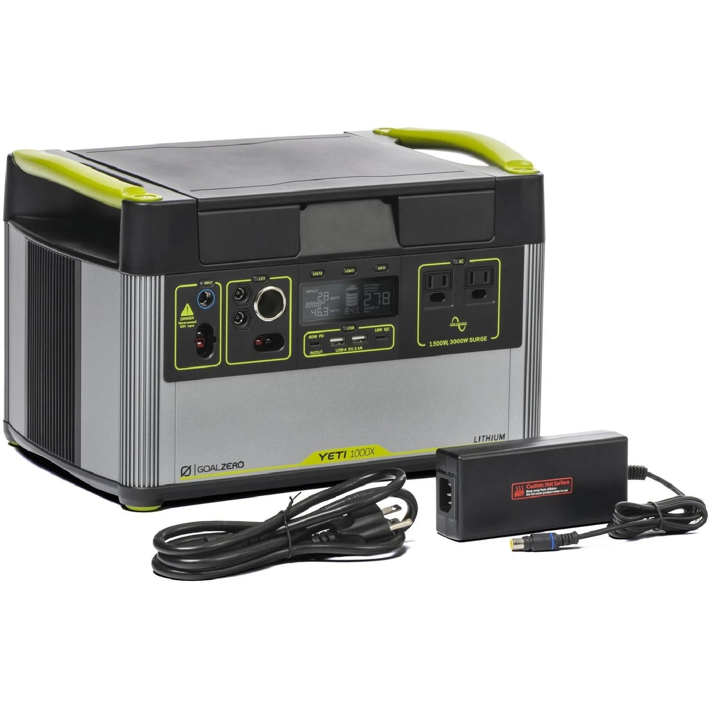 Goal Zero Yeti 1000X Portable Power Station, 1,000 W