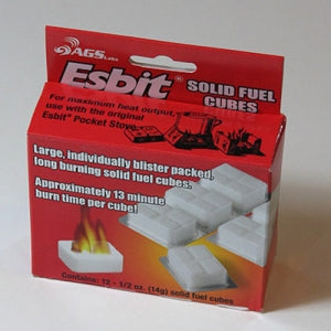 Solid Fire Fuel Esbit - 14g - 12 pack