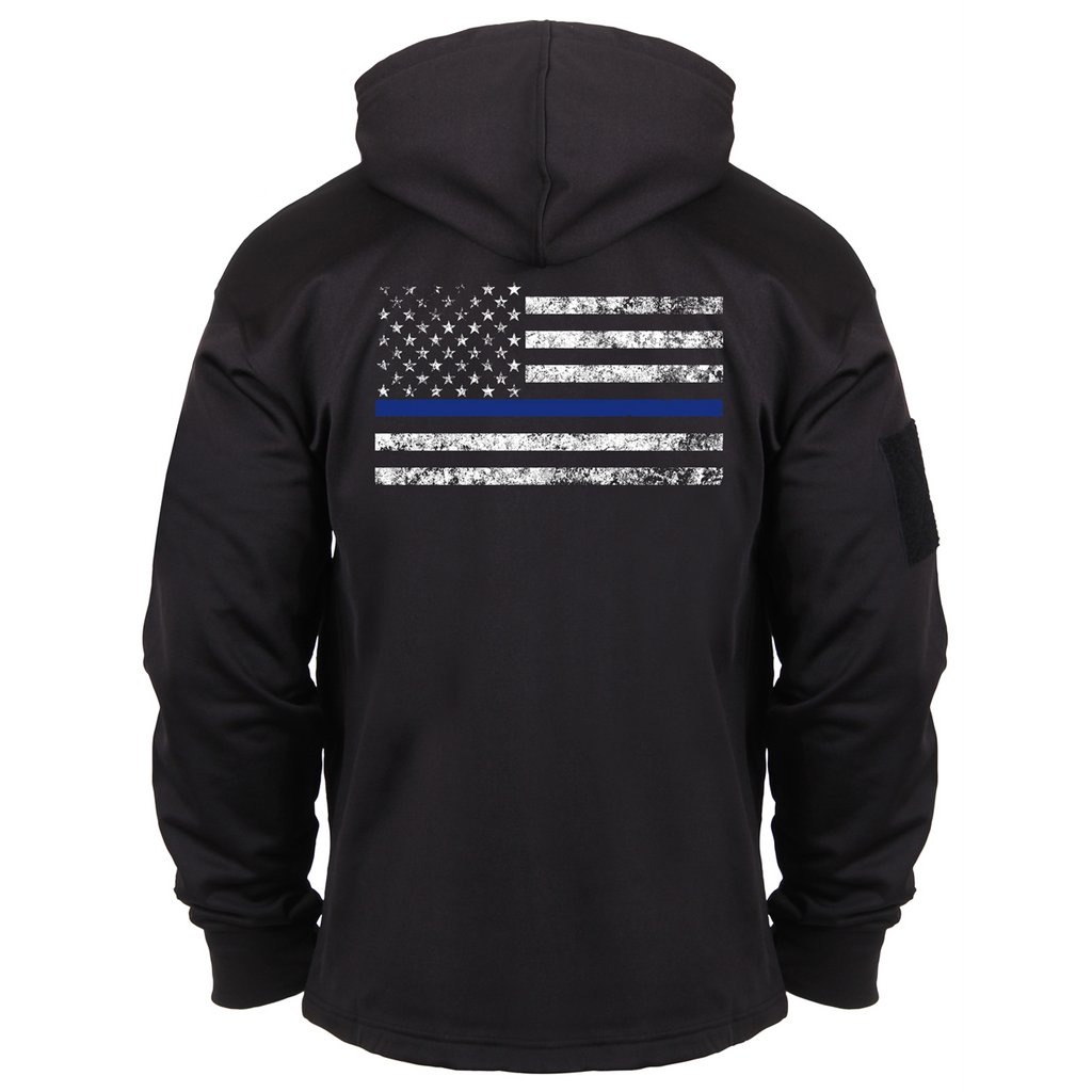Rothco | Thin Blue Line Concealed Carry Hoodie Sweatshirt