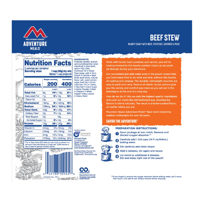 Beef Stew MRE Pouch | Mountain House