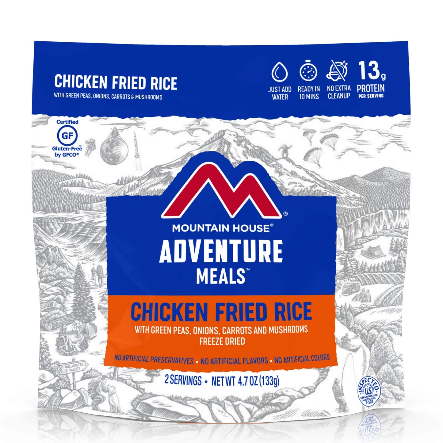 Chicken Fried Rice MRE Pouch | Mountain House