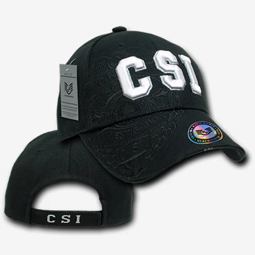Shadow Law Enforcement Caps - CSI - Black