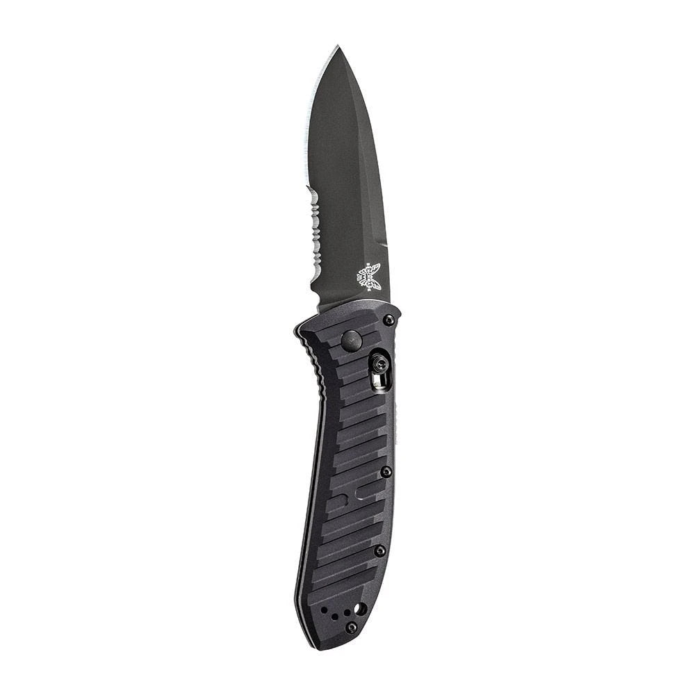 Benchmade | Auto Presidio II with Serrated Blade & Aluminum Handle