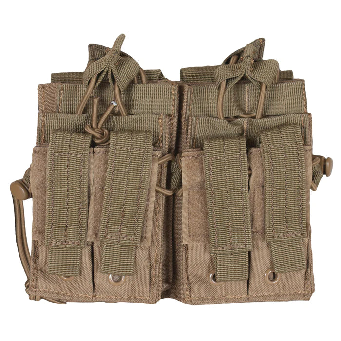 Fox | Quad Tactical Quick Stack MOLLE Pouch