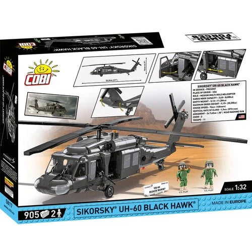 COBI | Sikorsky UH-60 Black Hawk Helicopter - 905pc Model Set