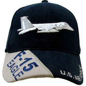 US Air Force Ballcap - F-15 EAGLE - Dark Navy Blue