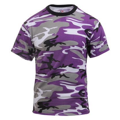 Violet Ultra Camo - Short Sleeve T-Shirt