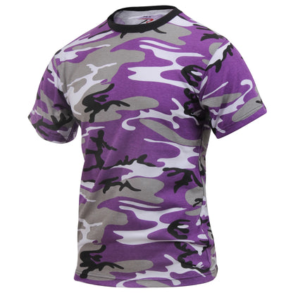 Violet Ultra Camo - Short Sleeve T-Shirt