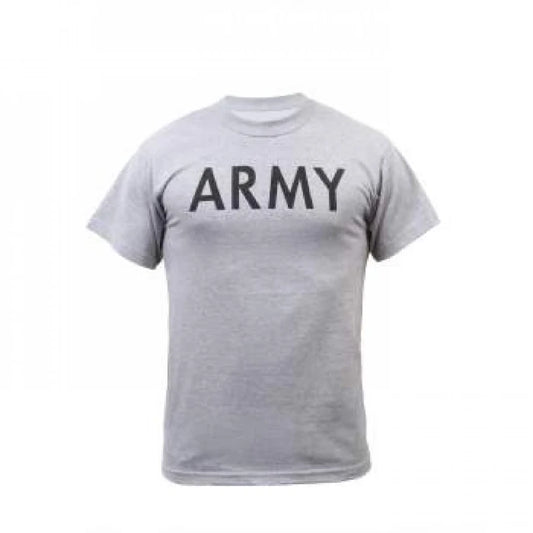 Grey Army Physical Training Short Sleeve T-Shirt