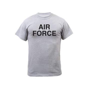 Air Force Grey Physical Training Short Sleeve T-Shirt