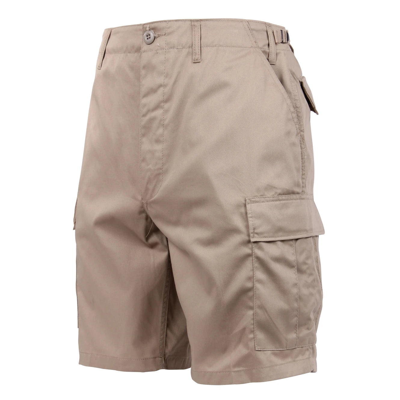 BDU Shorts - Khaki Poly/Cotton