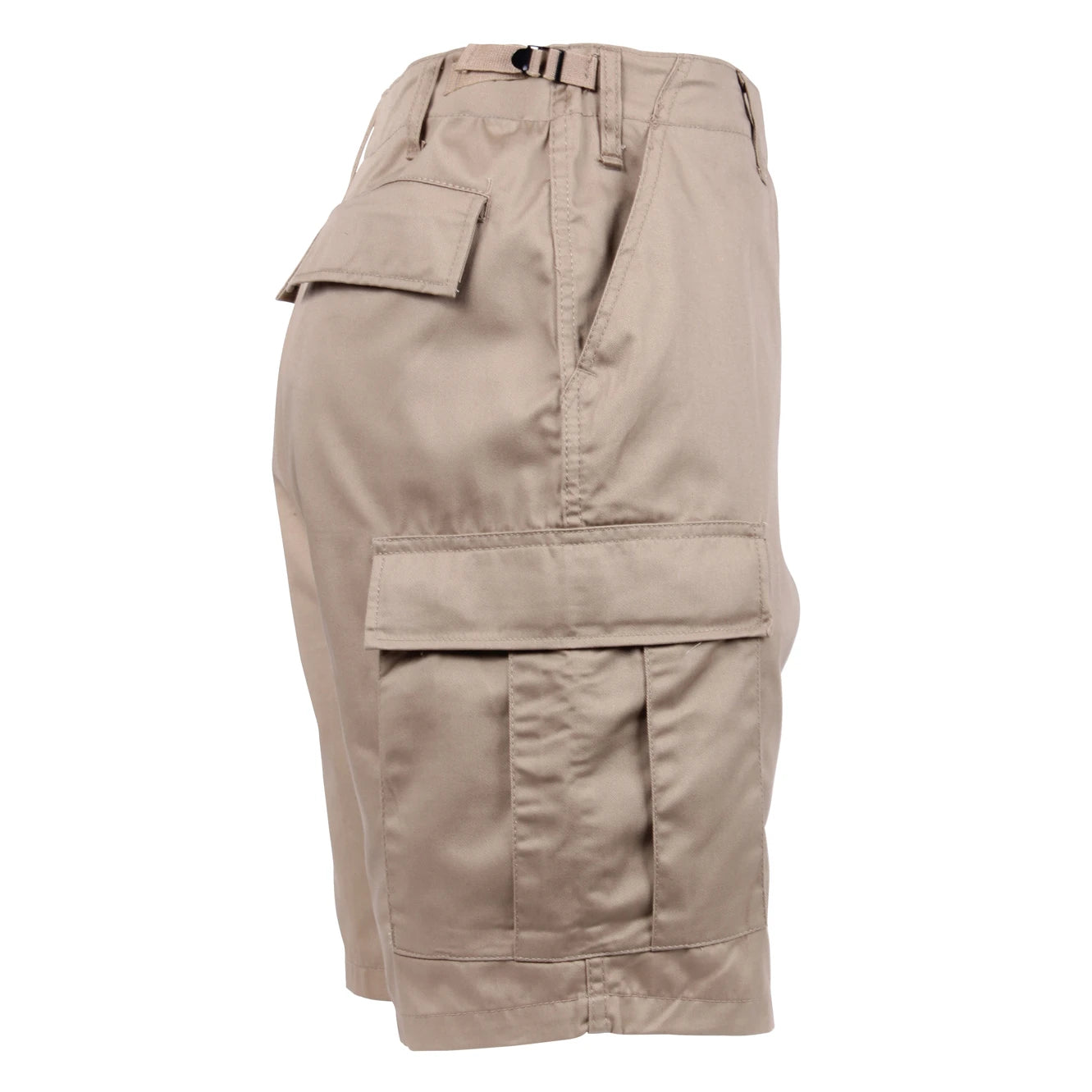 BDU Shorts - Khaki Poly/Cotton