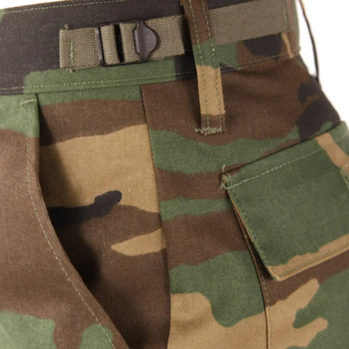 Kids -  BDU Pants - Woodland Camo