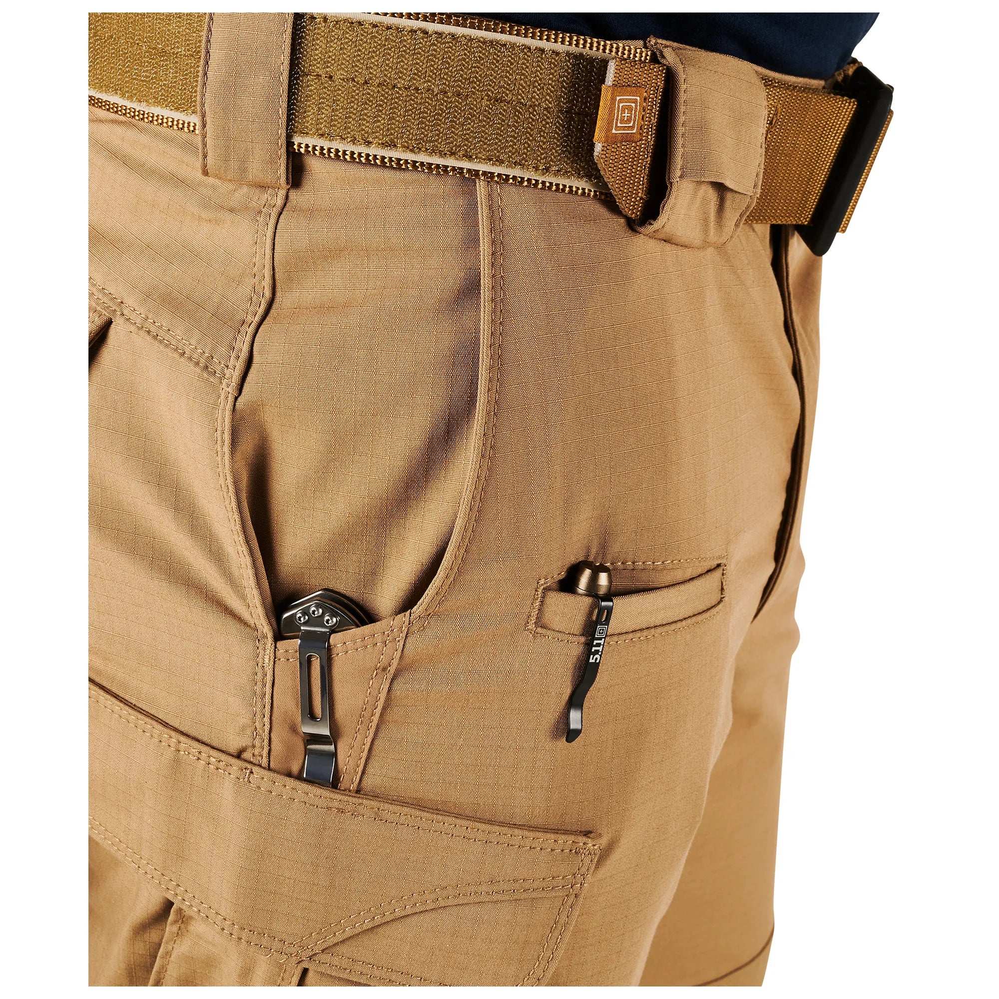 First Tactical 114012 Mens V2 BDU Pant, Stretch Waist, Polyester/Cotton,  available in Black, Midnight Navy, and Olive Drab
