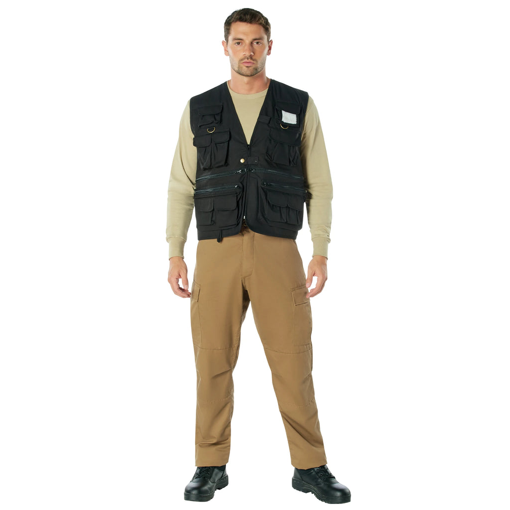 Uncle Milty Travel Vest | Multi-Pocket Tactical Vest for Hiking, Travel & Outdoor Adventures