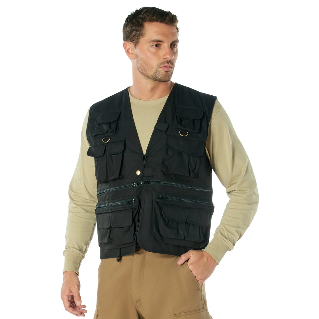 Uncle Milty Travel Vest | Multi-Pocket Tactical Vest for Hiking, Travel & Outdoor Adventures