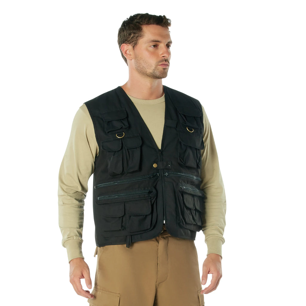 Uncle Milty Travel Vest | Multi-Pocket Tactical Vest for Hiking, Travel & Outdoor Adventures