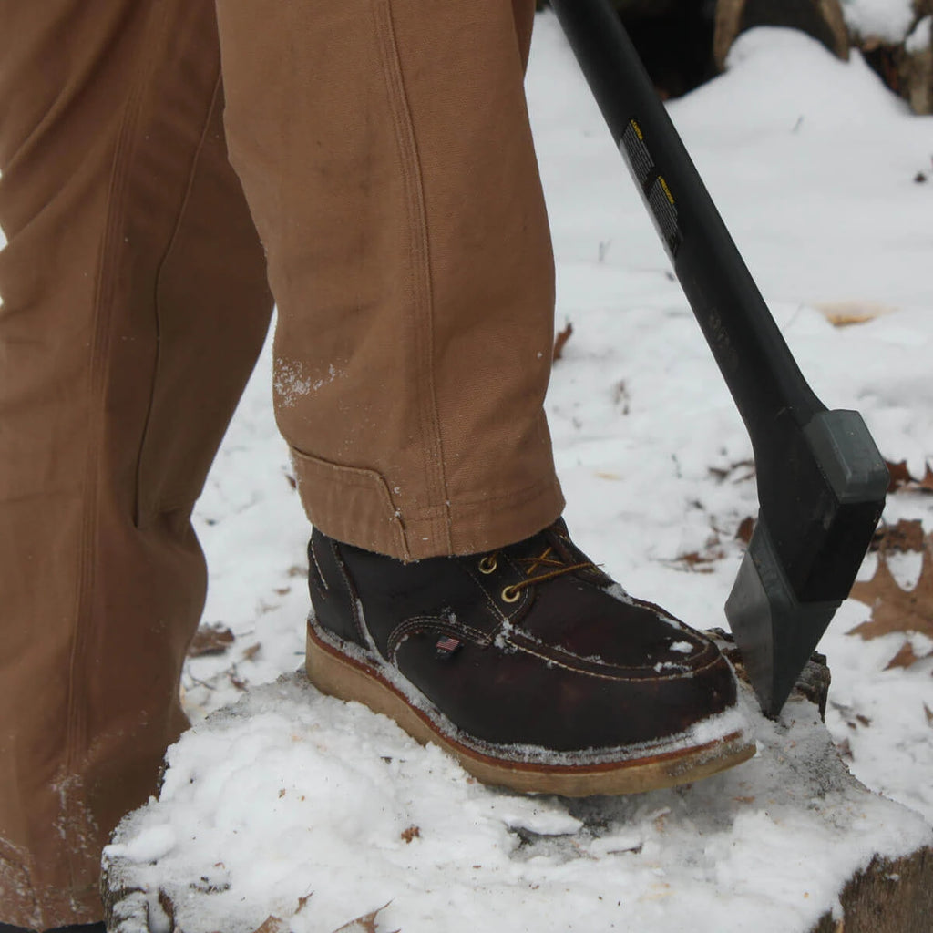 Thorogood MOC TOE 1957 Series – Waterproof Boots – 8″ Briar Pitstop Safety Toe – Maxwear Wedge™